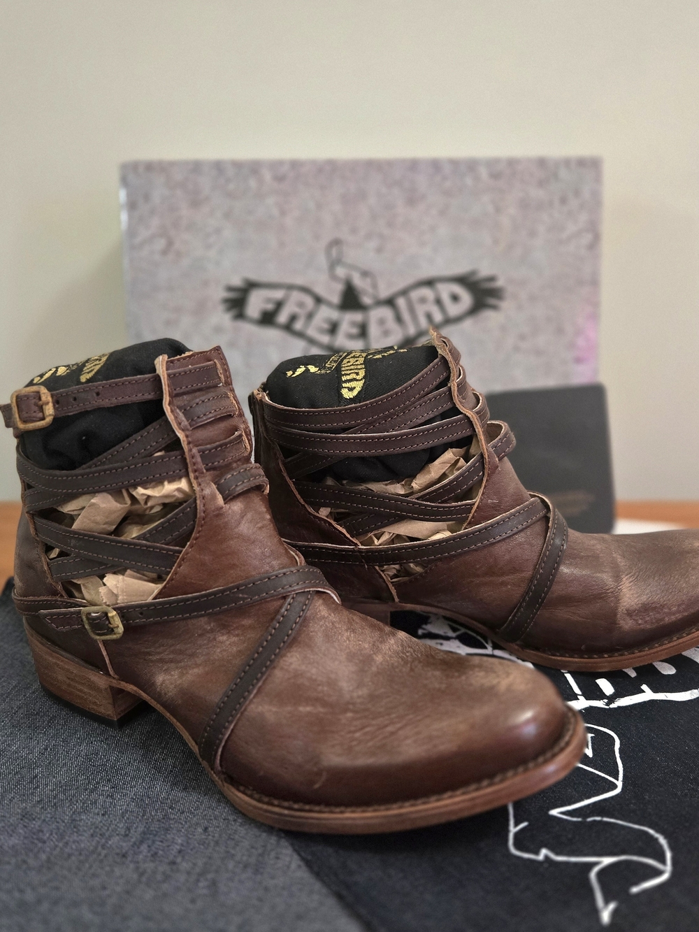 Freebird by Steven Brown Stair Boots Size 10